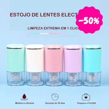 Estojo Lentes de Contacto Electrónico